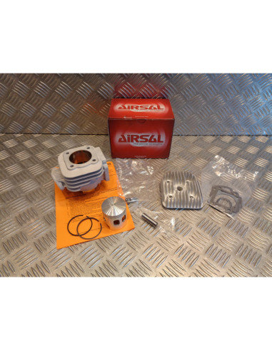 cylindre piston culasse airsal alu sport diam 46 mm scooter mbk 50 booster next