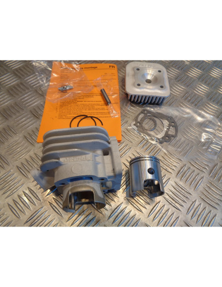 cylindre piston culasse airsal alu sport diam 46 mm scooter mbk 50 booster next