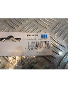 sachet de 20 vis et agrafes m5 x 15 mm visserie pour fixation cache carenage car 2