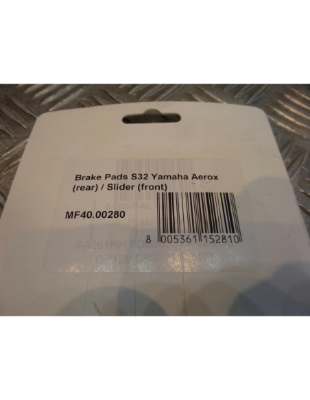 jeu plaquette frein motoforce scooter mbk 50 nitro stunt