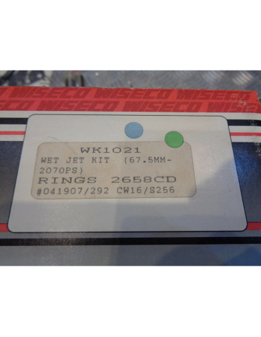 2 x piston wiseco forge 67,50 mm jet ski mer motoneige wet jet 440 cuyuna WK1021