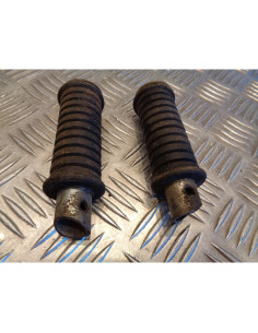 paire cale repose pied arriere moto suzuki 50 ts 2