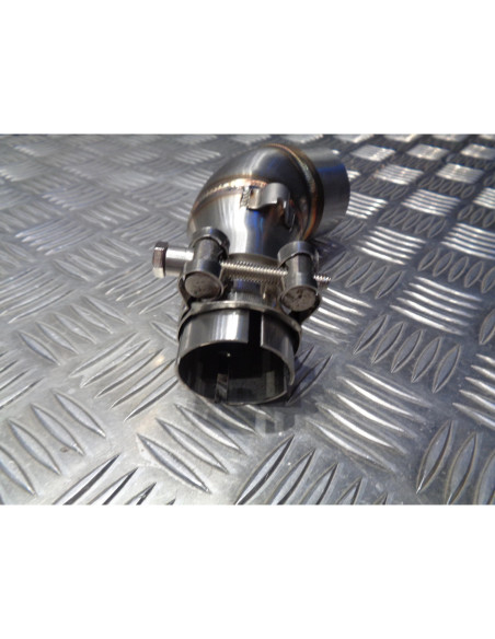 tube manchon pot echappement adaptateur silencieux 51 mm moto yamaha yzf r25 r3