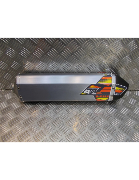 ligne pot echappement inox art b-p122 silencieux alu moto husqvarna fe 501 76906