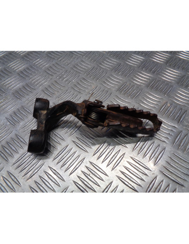 platine repose pied avant droit moto suzuki 650 dr sp44a 1994