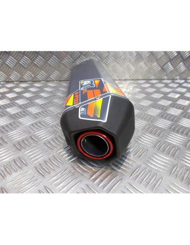 ligne pot echappement inox art b-p122 silencieux alu moto husqvarna fe 501 76906