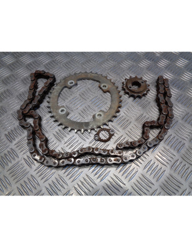 kit chaine pignon couronne quad kymco 250 mxu rfbl6000