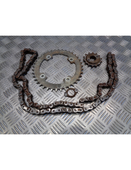 kit chaine pignon couronne quad kymco 250 mxu rfbl6000