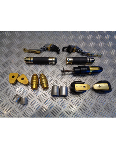 kit levier poignee gaz tampon pare carter moto suzuki gsf 600 bandit js1a8 2000