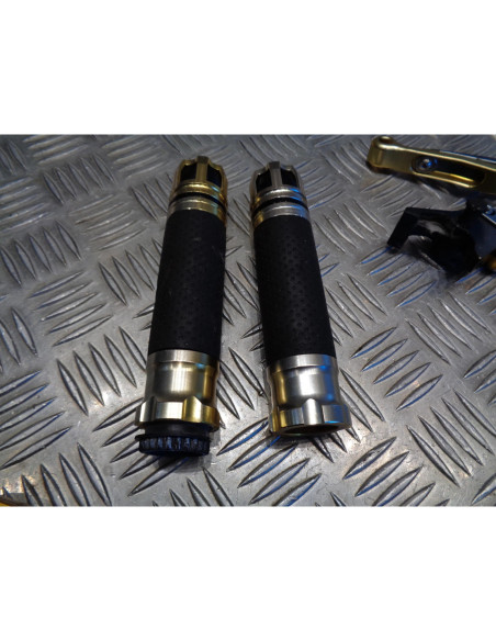 kit levier poignee gaz tampon pare carter moto suzuki gsf 600 bandit js1a8 2000