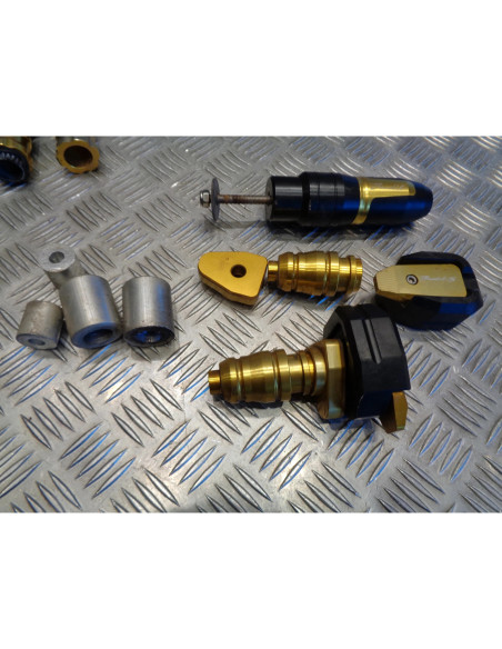 kit levier poignee gaz tampon pare carter moto suzuki gsf 600 bandit js1a8 2000