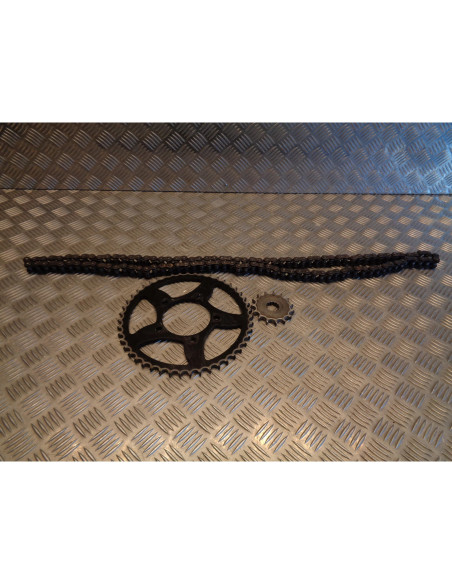 kit chaine courrone pignon moto suzuki gsf 600 bandit js1a8 2000 - 04