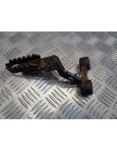 platine repose cale pied avant droit moto suzuki 650 dr