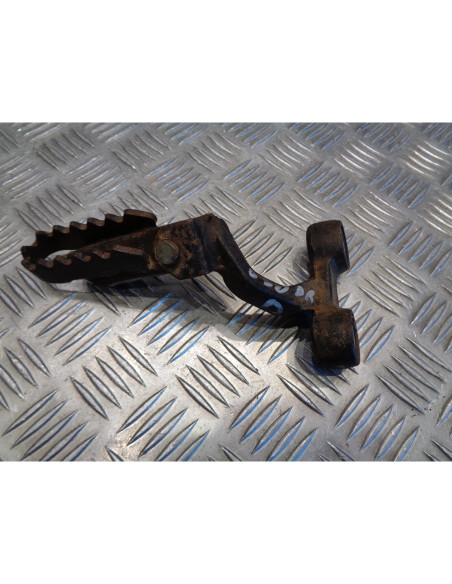 platine repose cale pied avant droit moto suzuki 650 dr