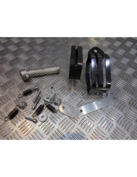 ligne pot echappement inox art b-p122 silencieux alu moto husqvarna fe 501 76906