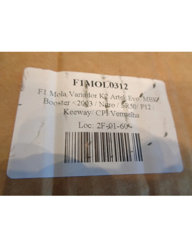 artek ressort pousse embrayage correcteur couple variateur scooter mbk 50 booste