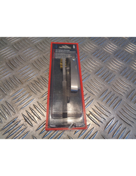 kit bougie brosse lime et 10 cales de 0,1 à 0,9 mm moto scooter voiture