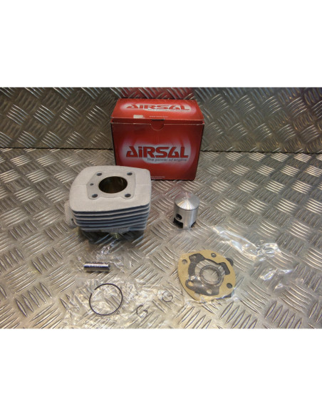 cylindre piston mono diam 40 mm airsal 02020940 mobylette cyclomoteur peugeot 50