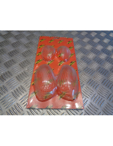 4 x cabochon clignotant avant arriere scooter mbk 50 ovetto neos 1997 - 2007