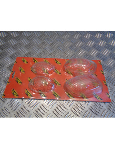 4 x cabochon clignotant avant arriere scooter mbk 50 ovetto neos 1997 - 2007