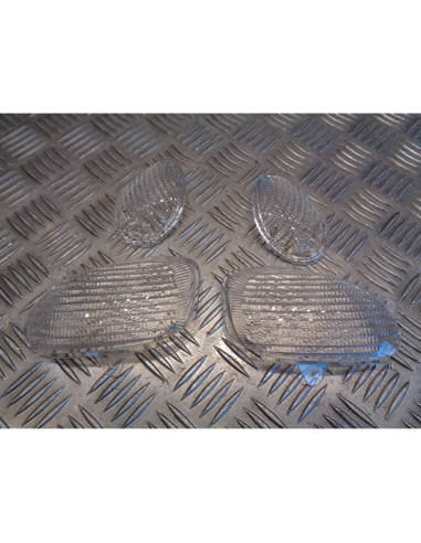 4 x cabochon clignotant avant arriere scooter mbk 50 ovetto neos 1997 - 2007