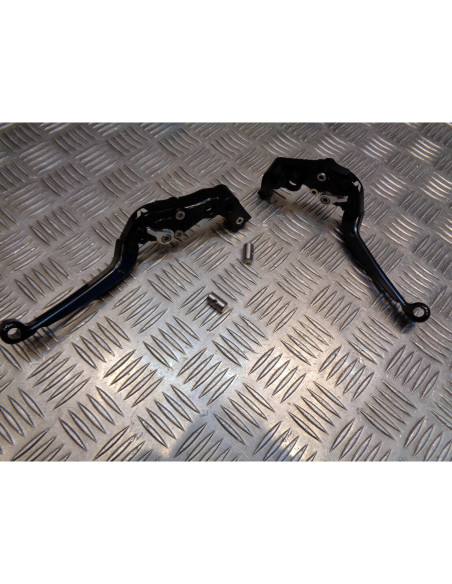 jeu levier frein embrayage noir v parts repliable moto buell LV-FL(L23-R18) bihr
