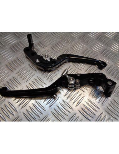 jeu levier frein embrayage noir v parts repliable moto buell LV-FL(L23-R18) bihr
