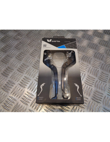 jeu levier frein embrayage noir v parts repliable moto buell LV-FL(L23-R18) bihr