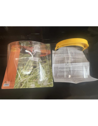 Visiere ecran plastique masque OZAKI protection visage debroussaillage jardinage