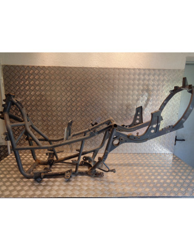 cadre chassis + carte grise scooter suzuki an 400 burgman js1au wvau 2001