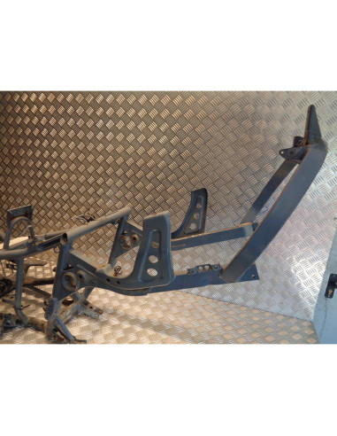 cadre chassis + carte grise scooter suzuki an 400 burgman js1au wvau 2001