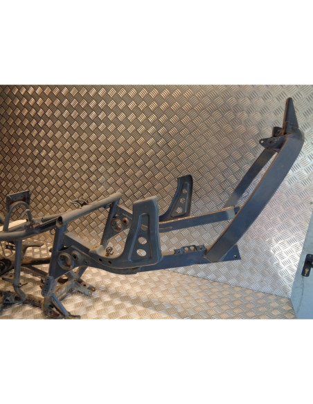 cadre chassis + carte grise scooter suzuki an 400 burgman js1au wvau 2001