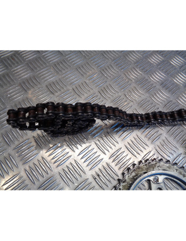 kit chaine couronne pignon moto honda 125 cbr jc34a mlhjc34a