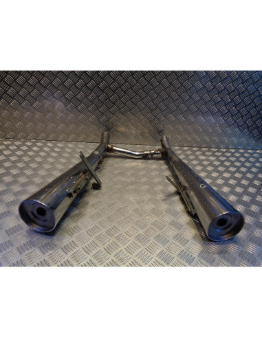 lot 2 silencieux jama pot echappement moto kawasaki en 450 ltd en450a