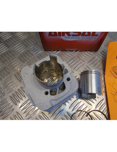 cylindre piston airsal alu sport diam 46 mm scooter piaggio 50 typhoon zip giler