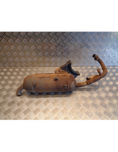 pot echappement scooter piaggio 50 zip 2 temps lbmc25e 2009 - 15