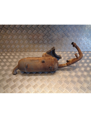 pot echappement scooter piaggio 50 zip 2 temps lbmc25e 2009 - 15