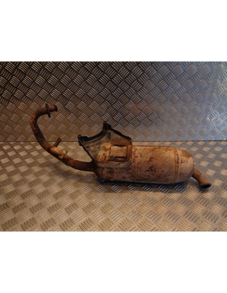 pot echappement scooter piaggio 50 zip 2 temps lbmc25e 2009 - 15