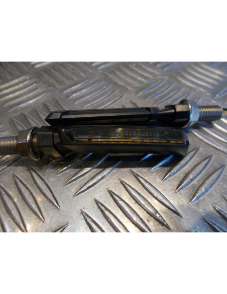 2 x clignotant universel adaptable led ip68 moto scooter quad ...