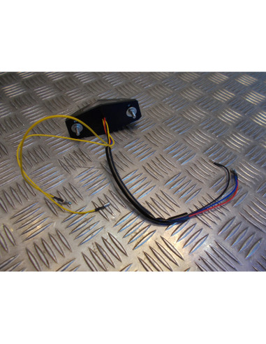 feu arriere led cabochon fume clignotant intégre eclairage plaque moto scooter q