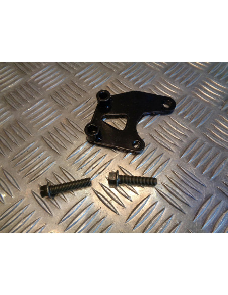 platine support pour etrier double piston scooter mbk 50 booster bws jante en 13