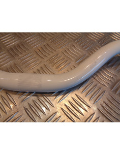 guidon alu blanc street bike oversize pour potence scooter 2