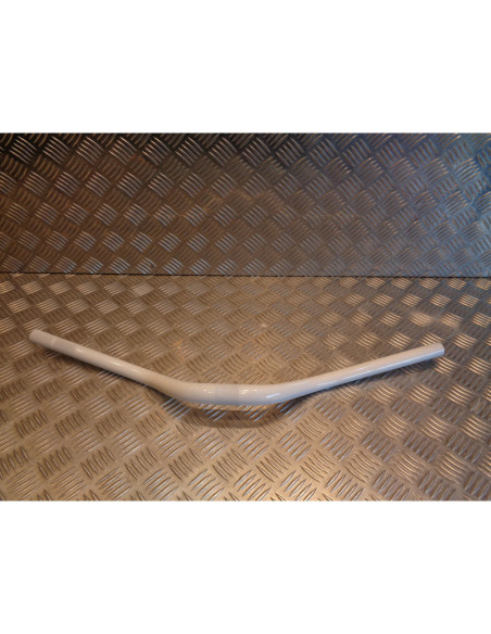 guidon alu blanc street bike oversize pour potence scooter
