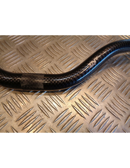 guidon alu carbone street bike oversize pour potence scooter