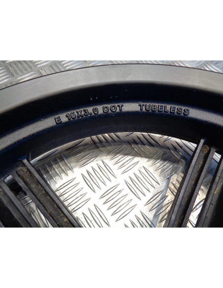 roue jante arriere scooter kymco 125 agility city r16 lc2c20 2008 - 14