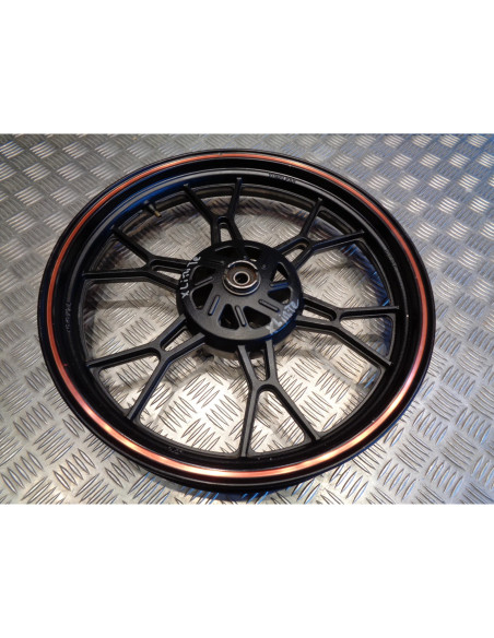 jante roue avant supermotard moto hanway 50 sm etait montee sur mbk x limit yama