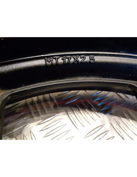 jante roue avant supermotard moto hanway 50 sm etait montee sur mbk x limit yama