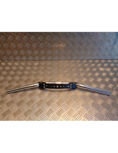 guidon alu silver street bike highway pour potence scooter