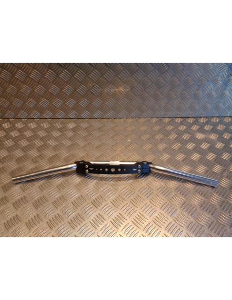 guidon alu silver street bike highway pour potence scooter