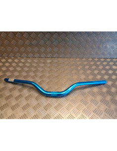 guidon alu bleu street bike oversize pour potence scooter